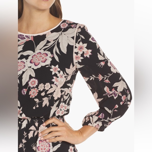 NWT Eliza J Floral Fit & Flare Women’s Dress - Picture 4 of 11
